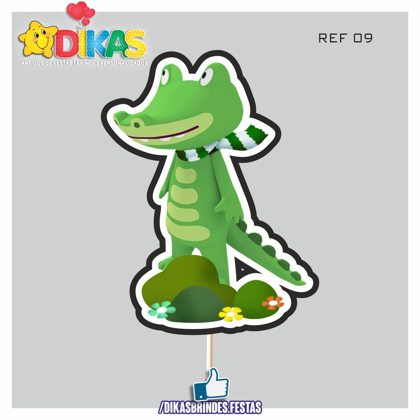 FIGURAS DECORATIVAS PARA BOLO - PANDA E OS AMIGOS