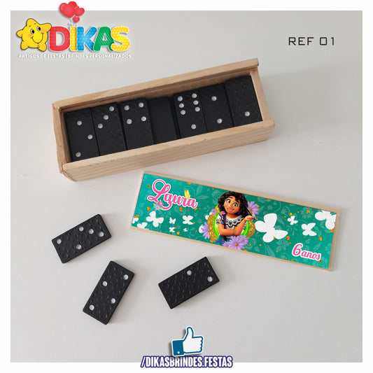 DOMINÓ C/ CAIXINHA PERSONALIZADA - ENCANTO