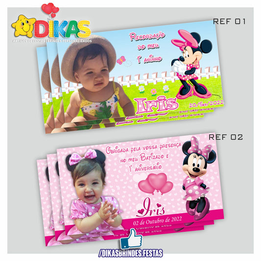 IMAN PERSONALIZADO - MINNIE ROSA