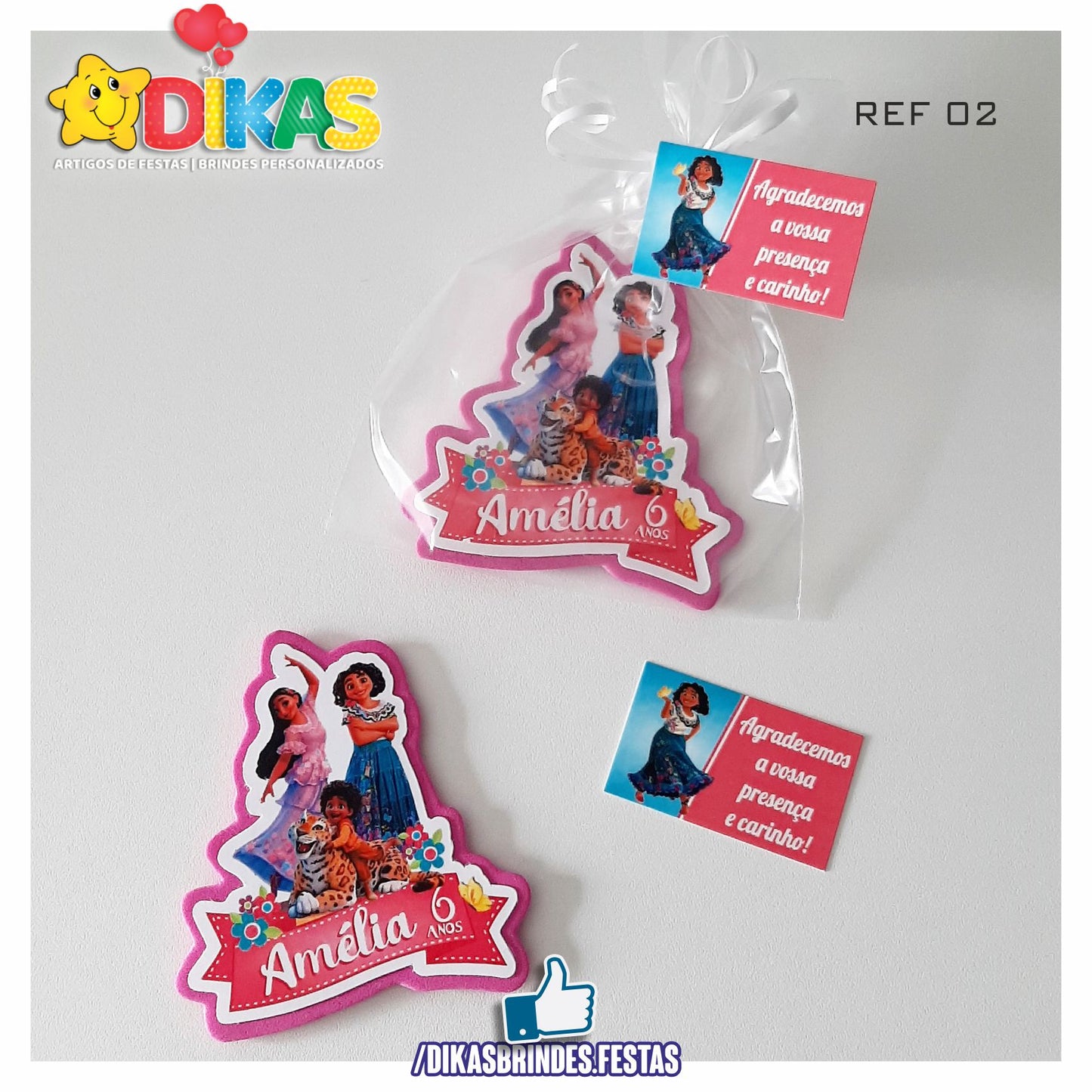 IMAN ARTESANAL PERSONALIZADO - ENCANTO