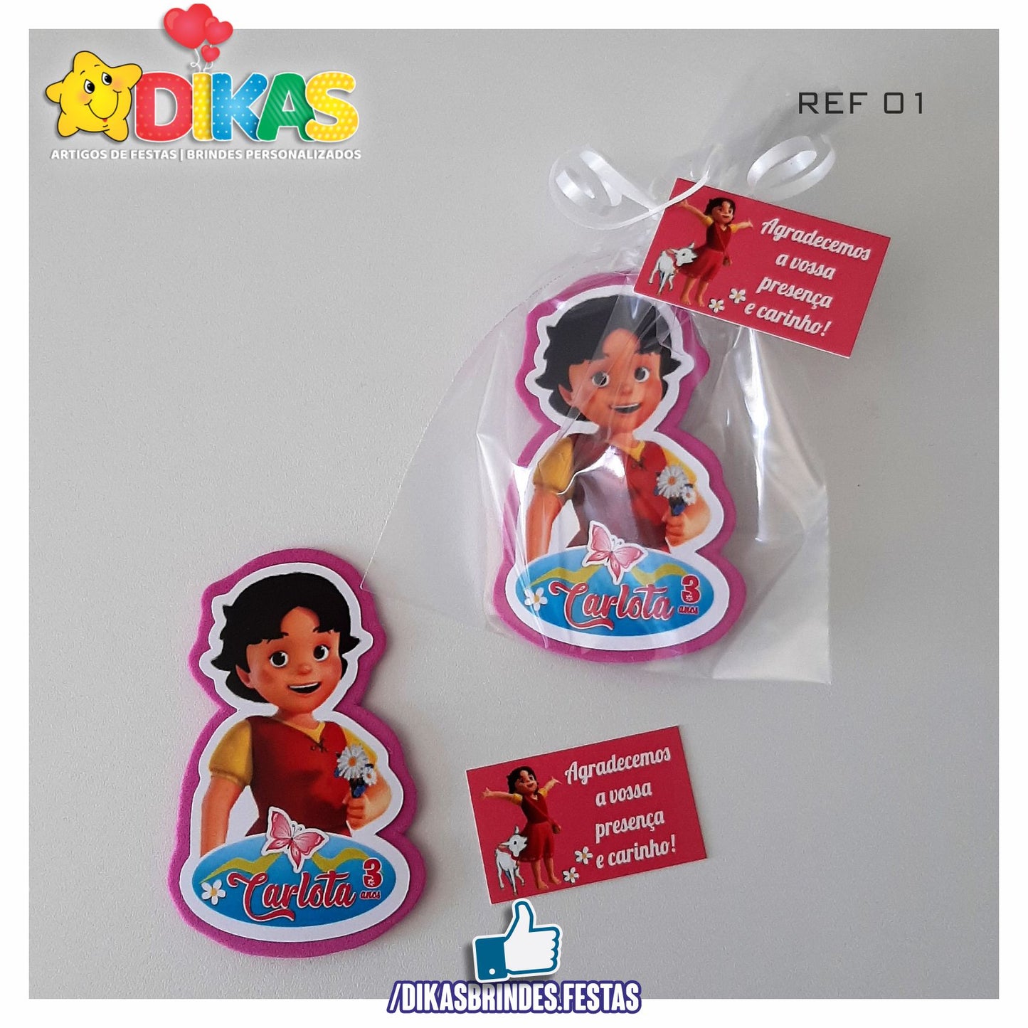 IMAN ARTESANAL PERSONALIZADO - HEIDI