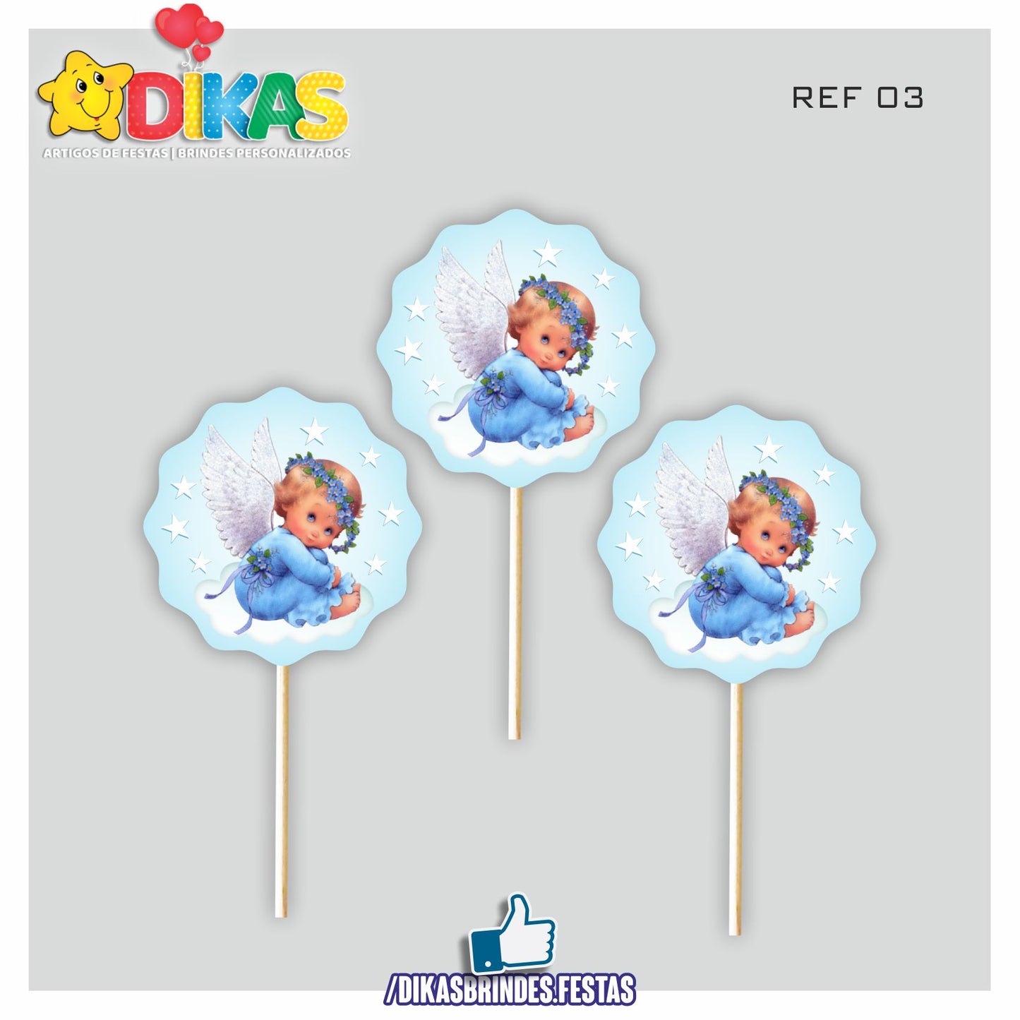 TOPPERS SIMPLES - BATIZADO