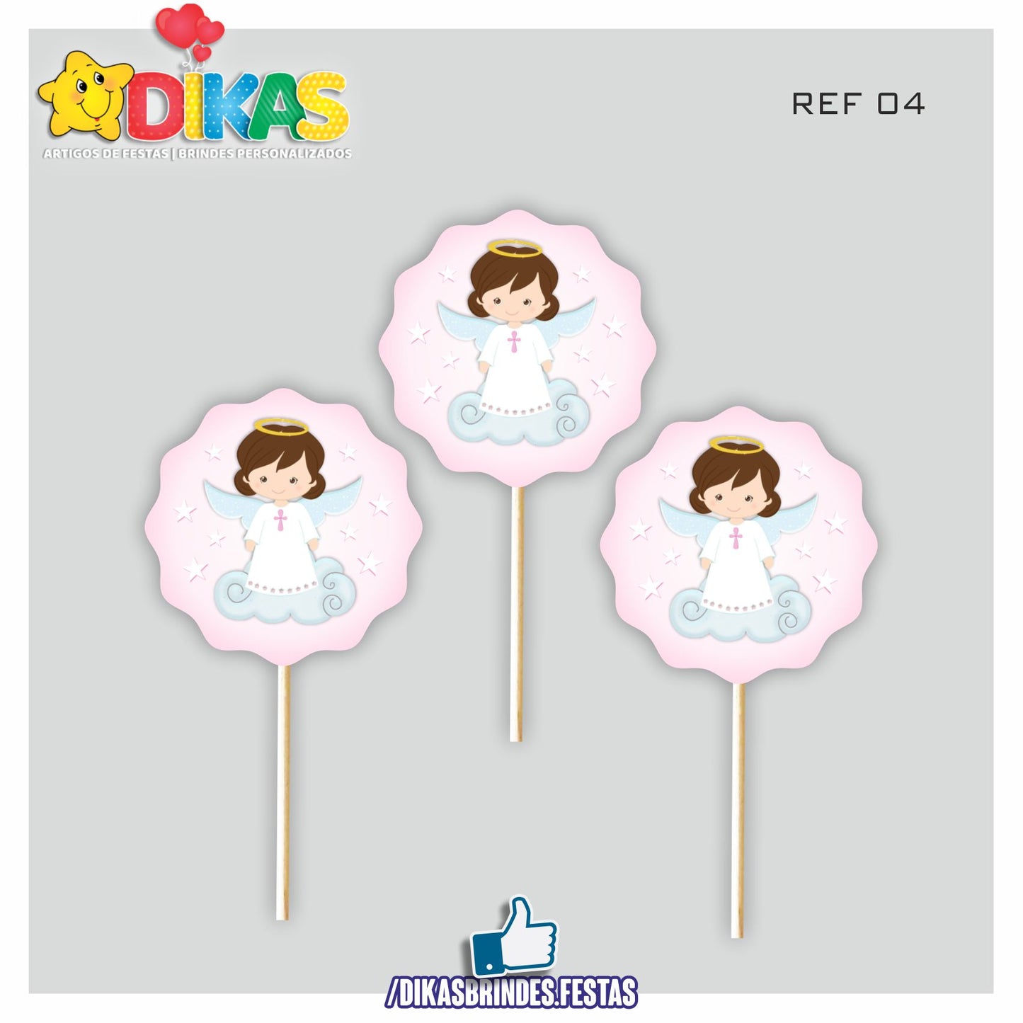 TOPPERS SIMPLES - BATIZADO