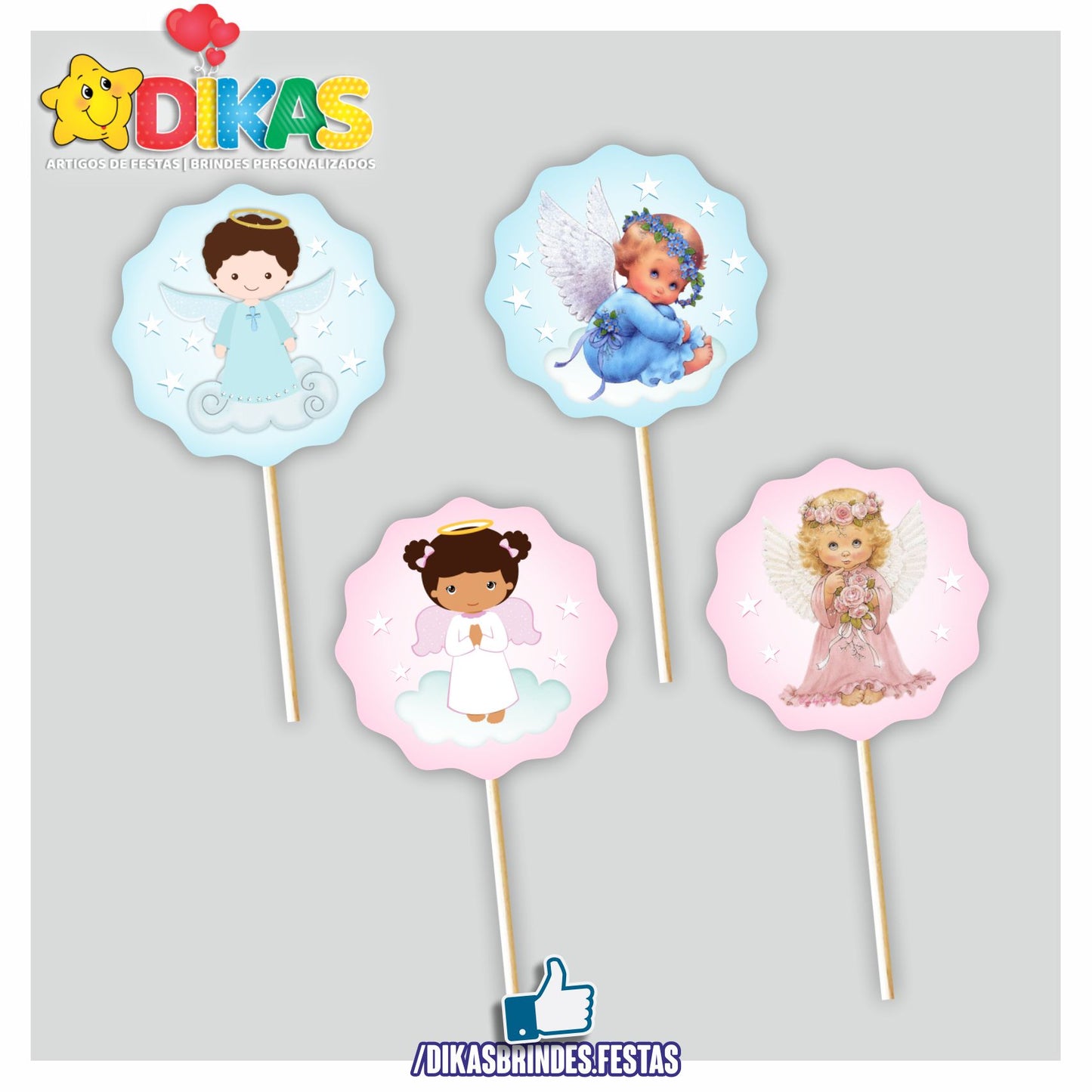 TOPPERS SIMPLES - BATIZADO