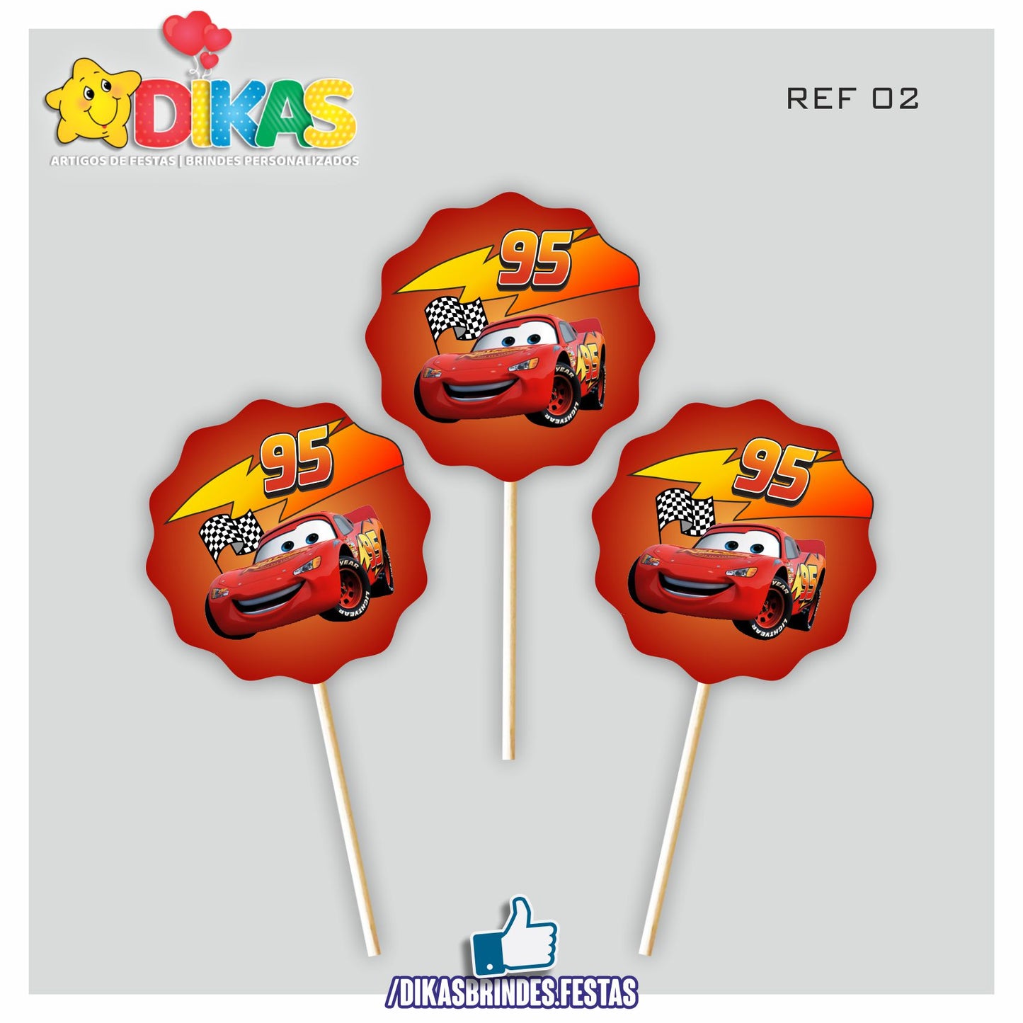 TOPPERS SIMPLES - CARS
