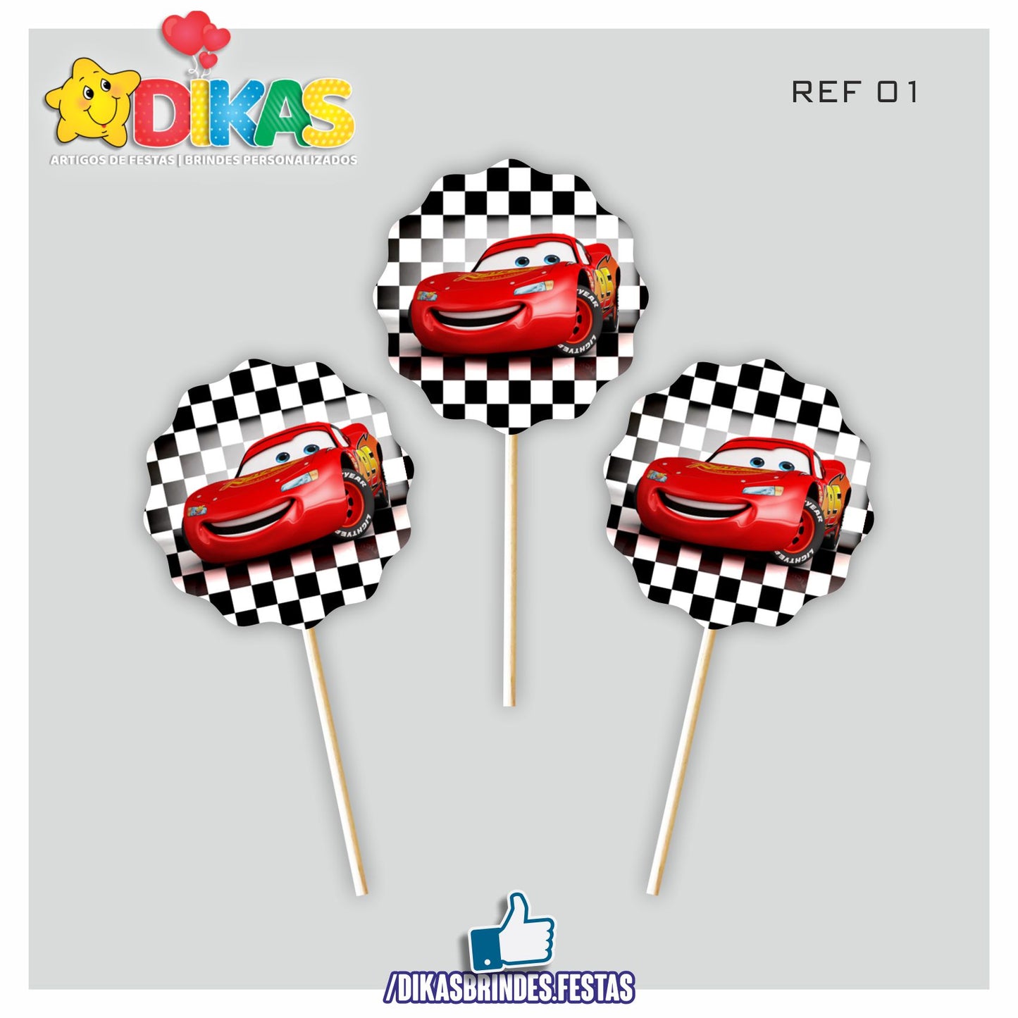 TOPPERS SIMPLES - CARS