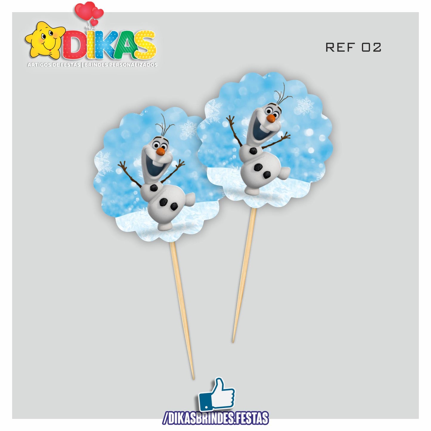 TOPPERS SIMPLES - FROZEN