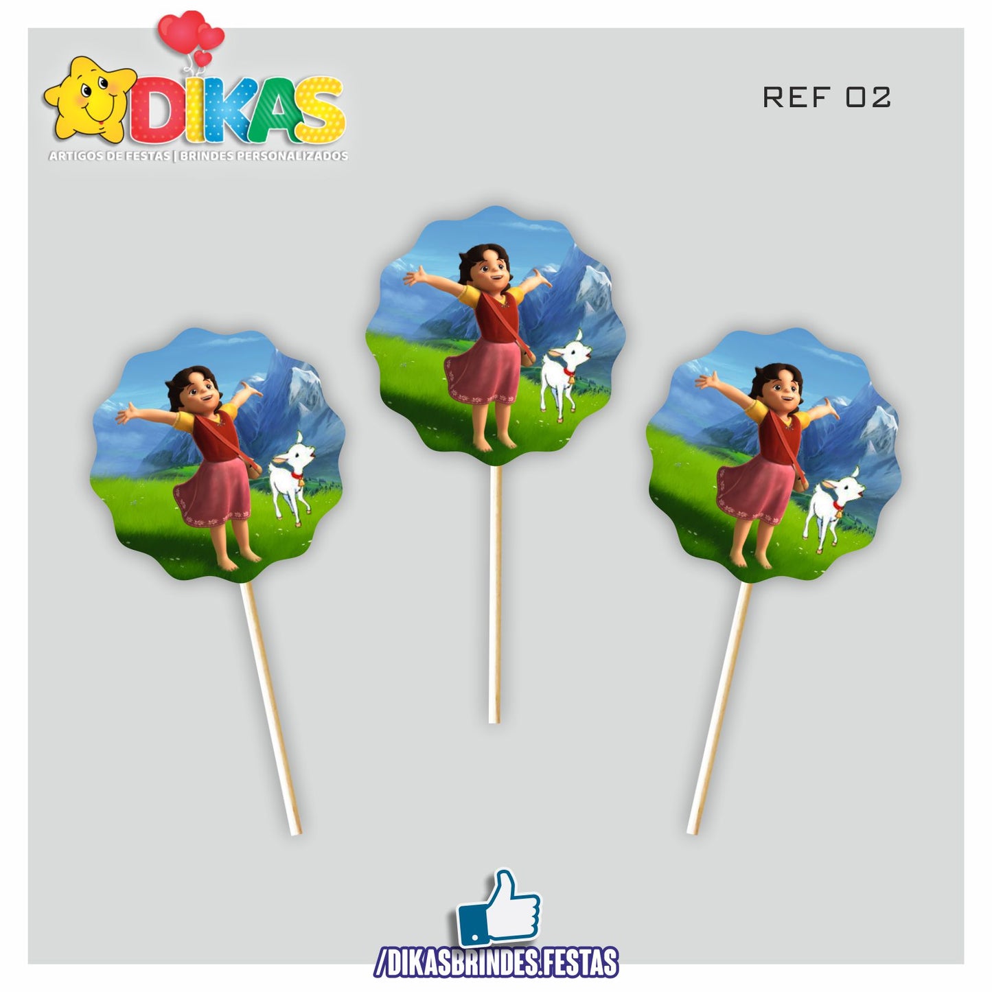 TOPPERS SIMPLES - HEIDI