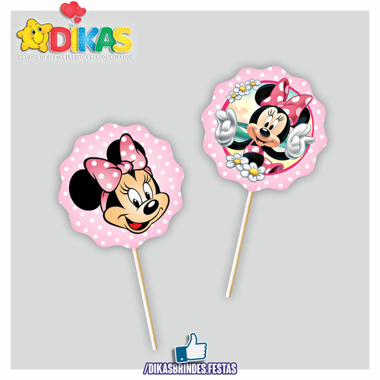 TOPPERS SIMPLES - MINNIE ROSA