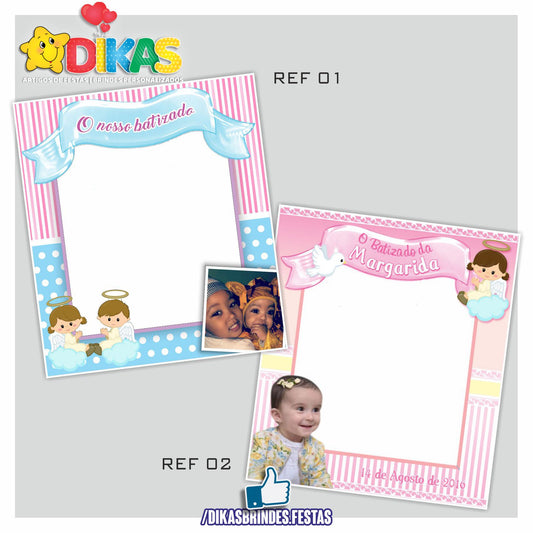 MOLDURA PARA FOTOS - BATIZADO