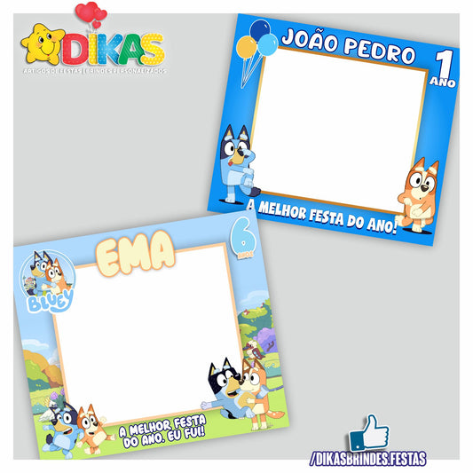 MOLDURA PARA FOTOS - BLUEY