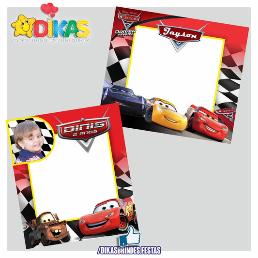 MOLDURA PARA FOTOS - CARS