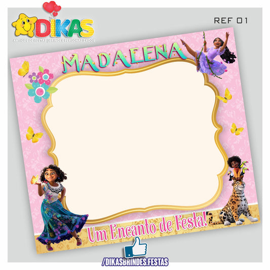 MOLDURA PARA FOTOS - ENCANTO