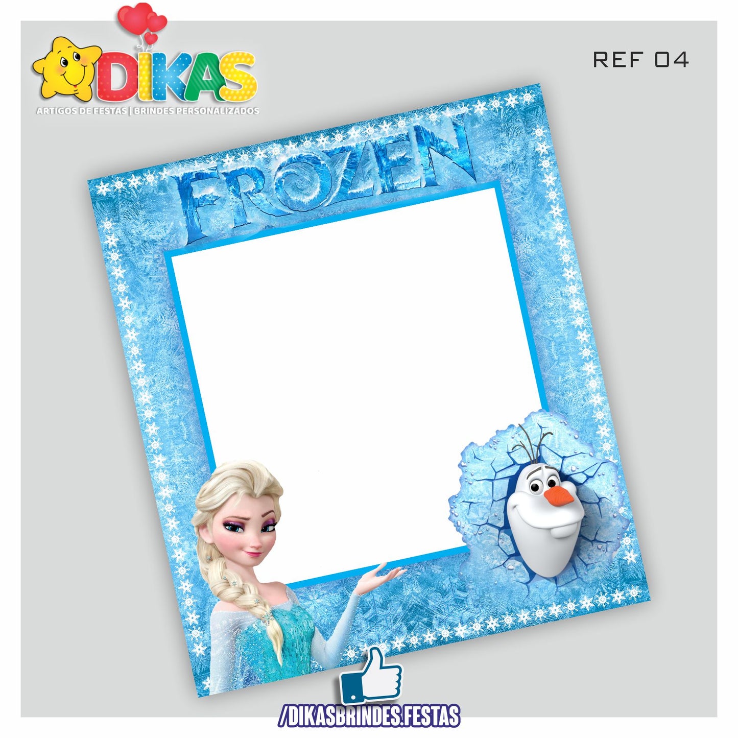 MOLDURA PARA FOTOS - FROZEN