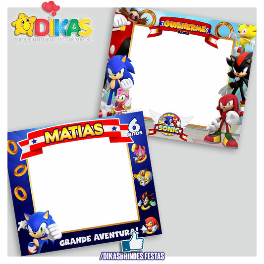 MOLDURA PARA FOTOS - SONIC