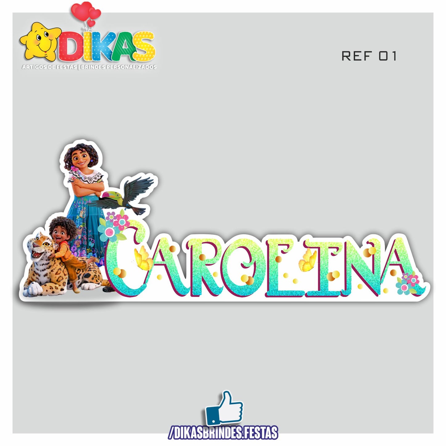 NOME DECORATIVO - ENCANTO