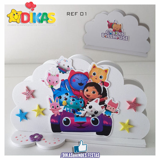 PORTA-GUARDANAPO EM PVC - GABBY