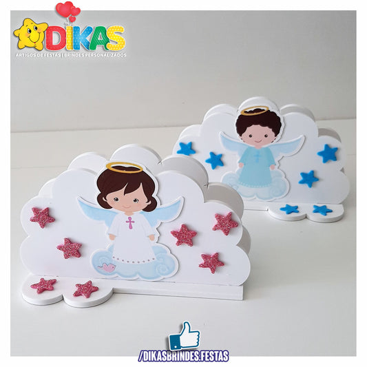 PORTA-GUARDANAPO EM PVC - BATIZADO