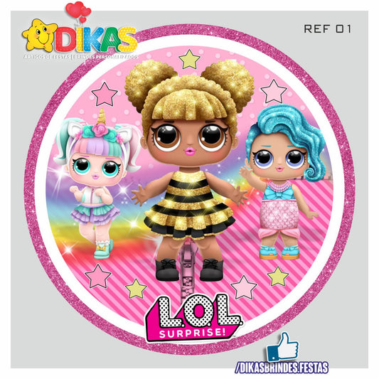 PAINEL CENÁRIO REDONDO - L.O.L.