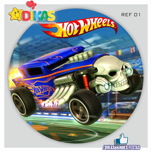 PAINEL CENÁRIO REDONDO - HOTWHEELS