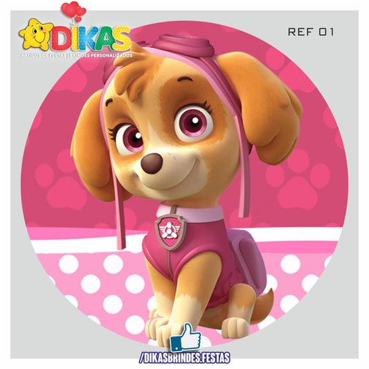 PAINEL CENÁRIO REDONDO - SKYE