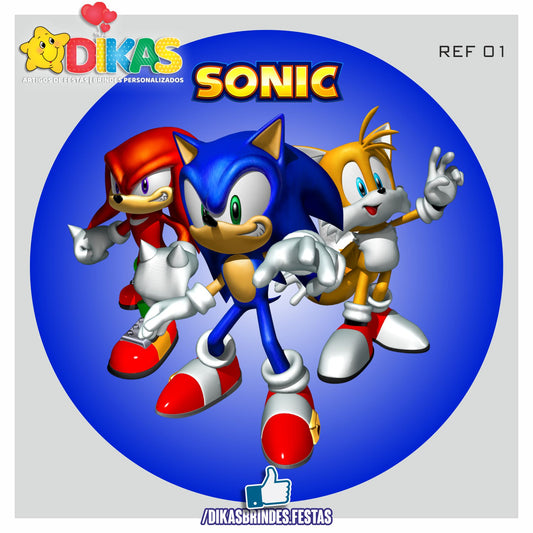 PAINEL CENÁRIO REDONDO - SONIC