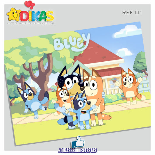 PAINEL TEMÁTICO E/OU PERSONALIZADO - BLUEY