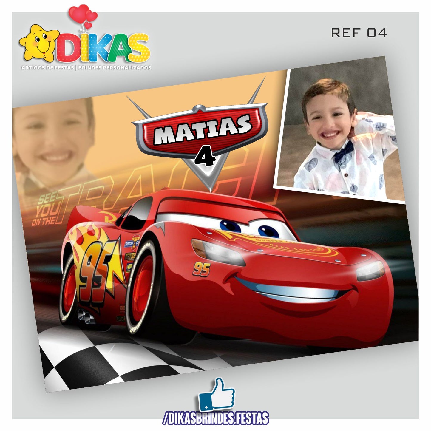 PAINEL TEMÁTICO E/OU PERSONALIZADO - CARS