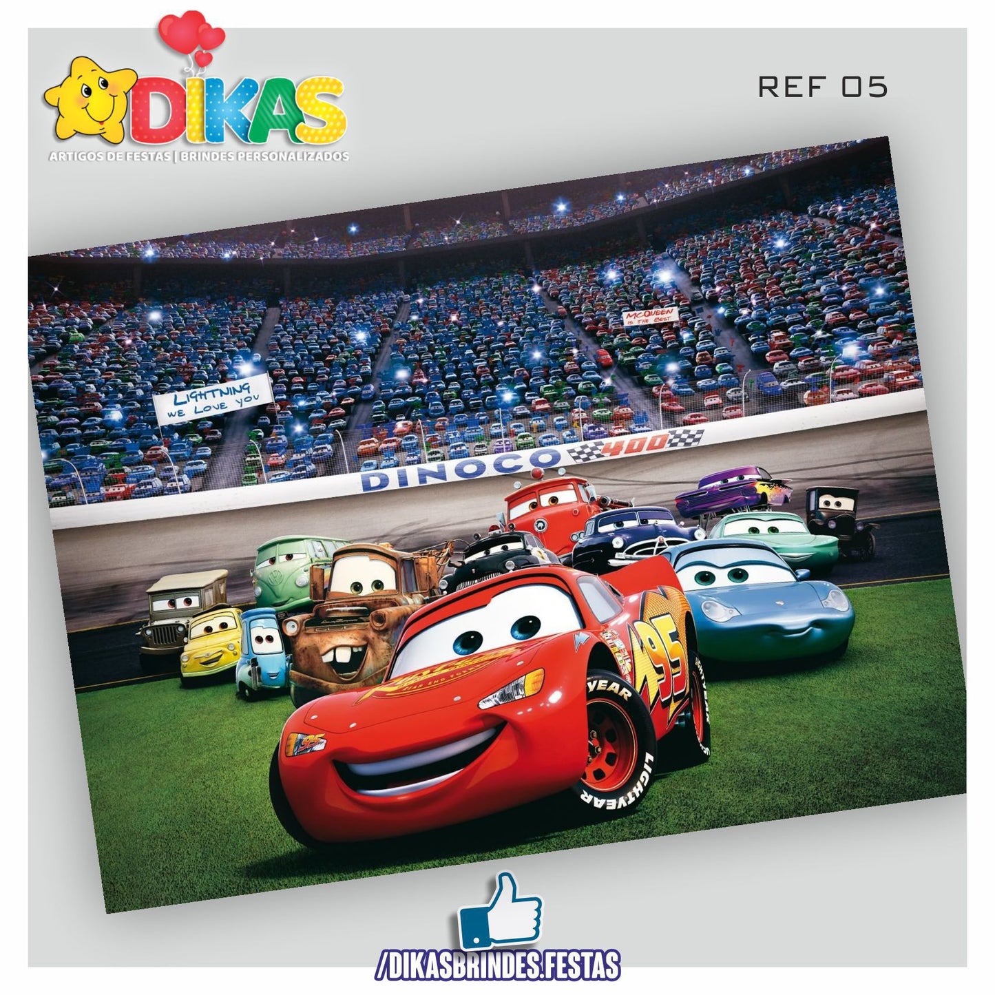 PAINEL TEMÁTICO E/OU PERSONALIZADO - CARS