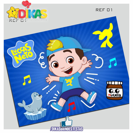 PAINEL TEMÁTICO E/OU PERSONALIZADO - LUCCAS NETO