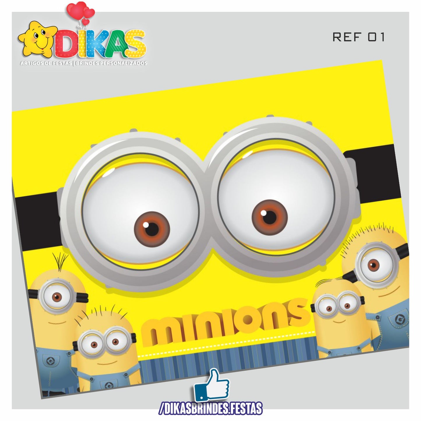 PAINEL TEMÁTICO E/OU PERSONALIZADO - MINIONS