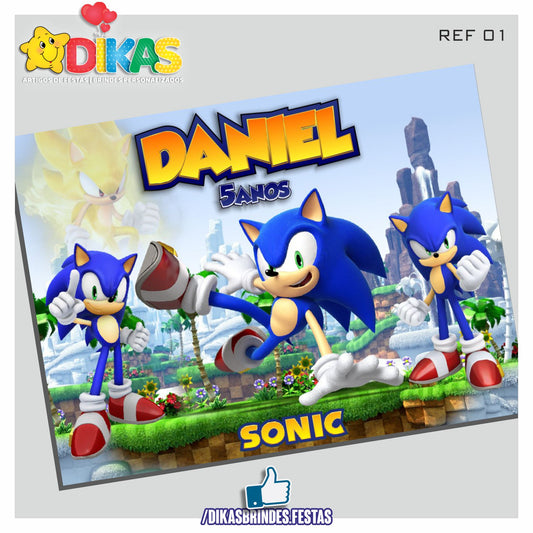 PAINEL TEMÁTICO E/OU PERSONALIZADO - SONIC