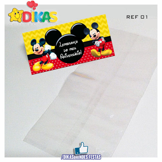 SACO PRENDA C/ TAG (6unid.) - MICKEY