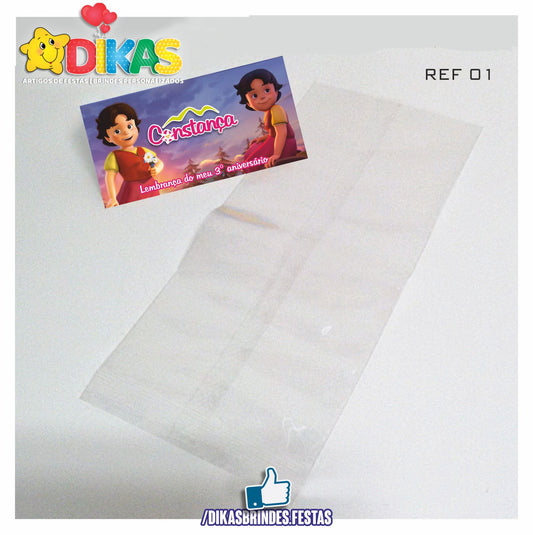 SACO PRENDA C/ TAG PERSONALIZADO - HEIDI