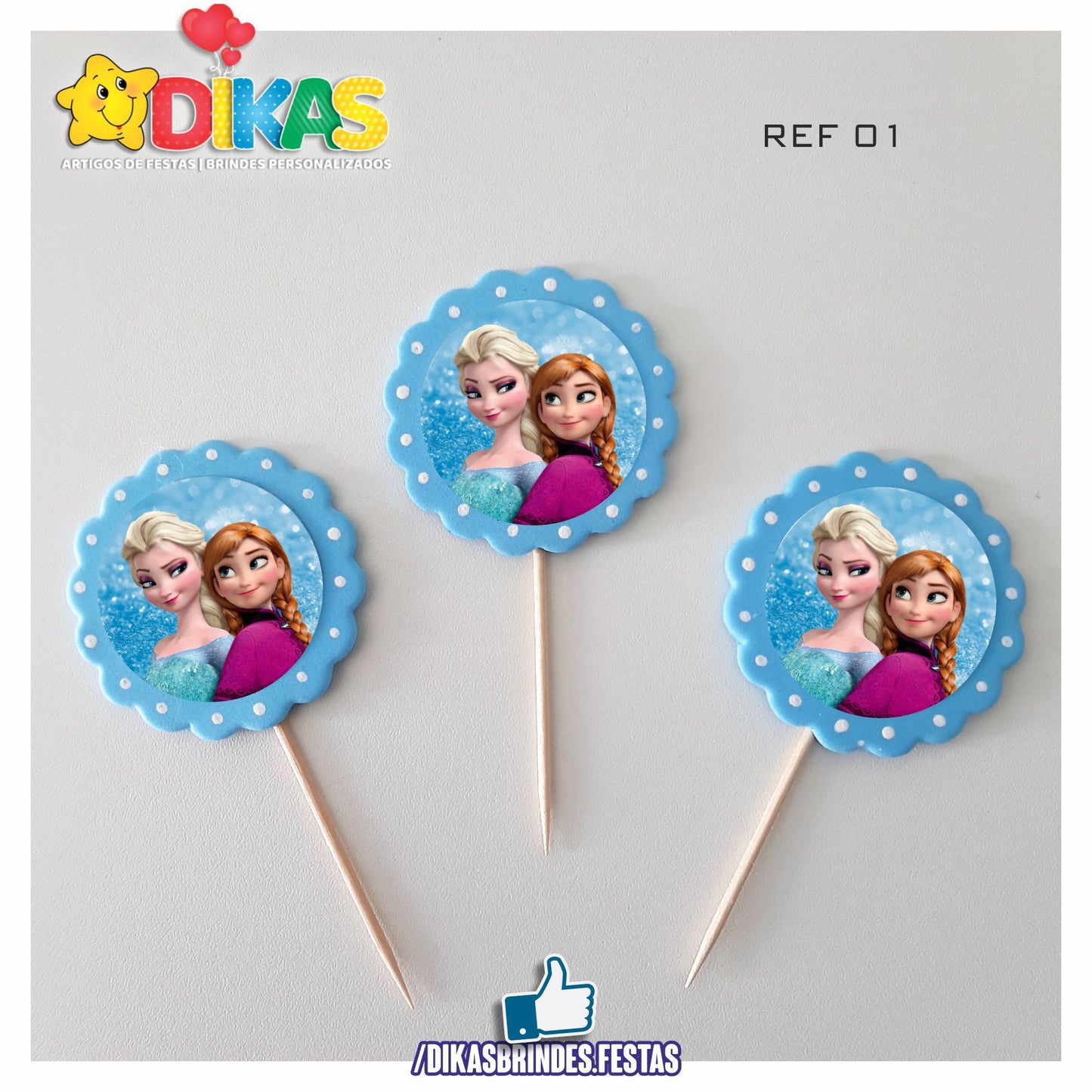 TOPPERS ARTESANAL - FROZEN