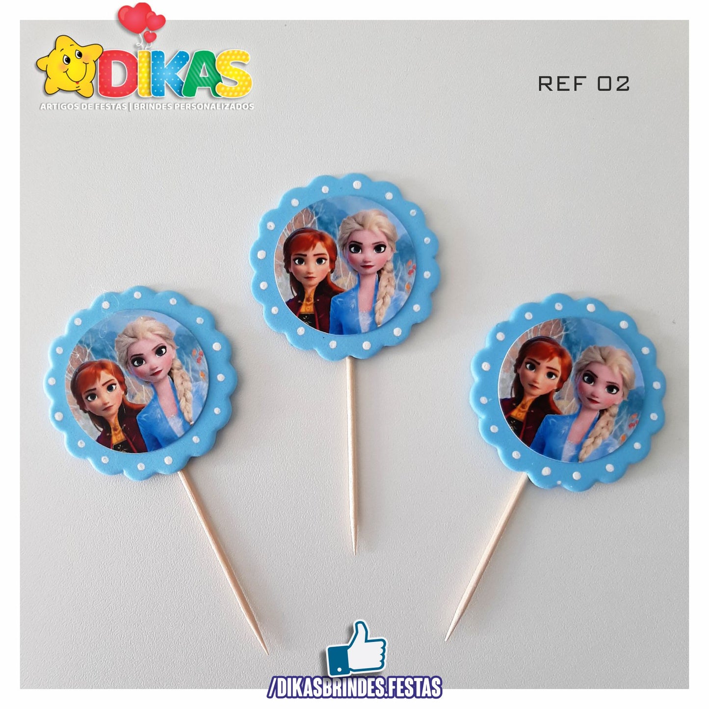 TOPPERS ARTESANAL - FROZEN