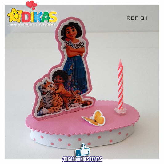 TOPO DE BOLO SIMPLES - ENCANTO