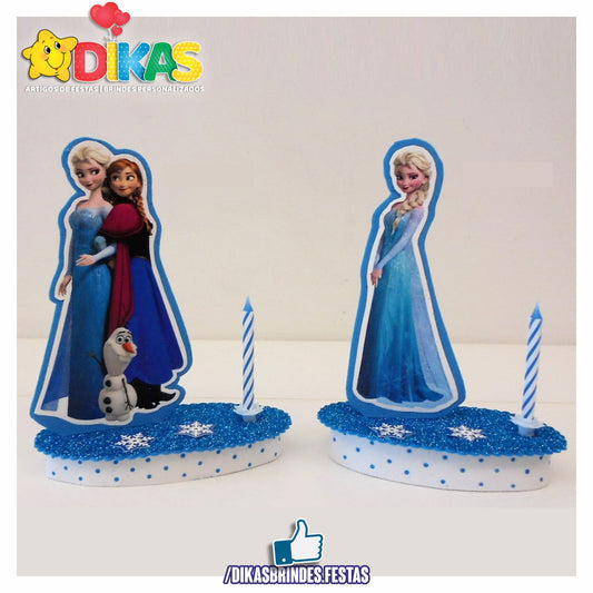 TOPO DE BOLO SIMPLES - FROZEN