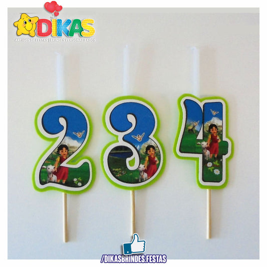 VELA ARTESANAL - HEIDI