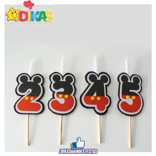 VELA ARTESANAL - MICKEY