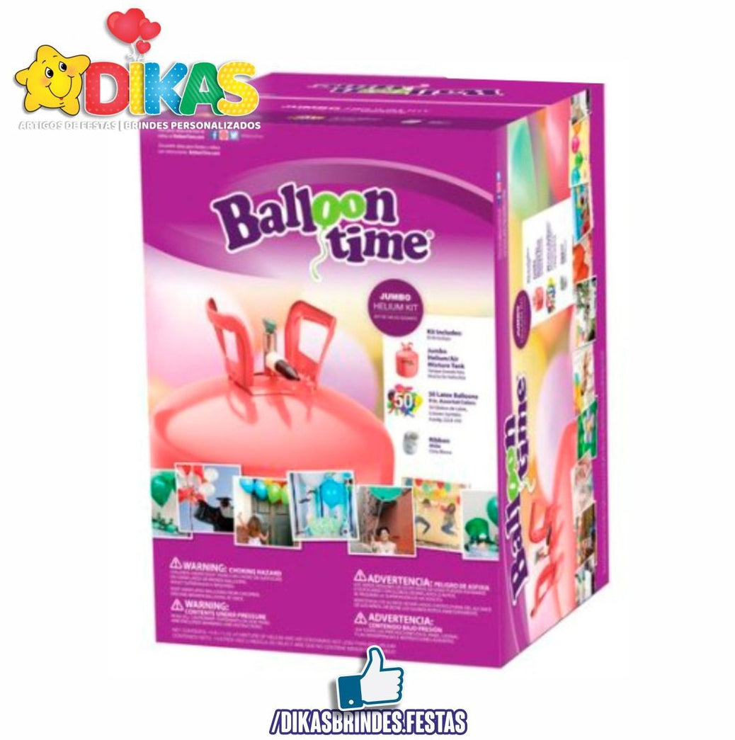 BOTIJA GÁS HELIO STANDARD (50 BALÕES)