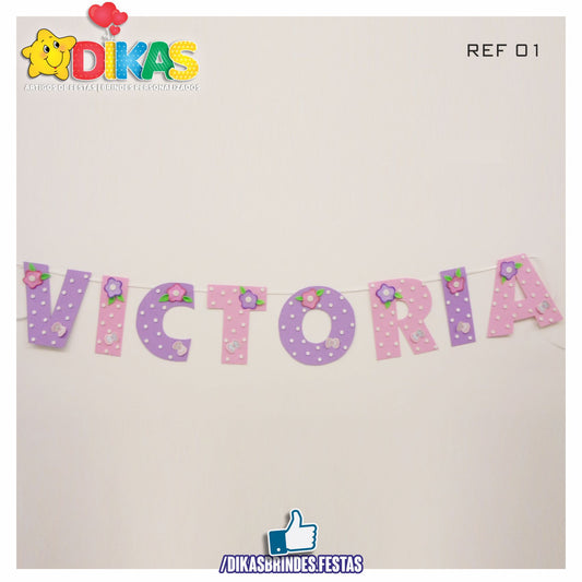 BANDEIROLAS TEMÁTICAS EM E.V.A - BEBÉ