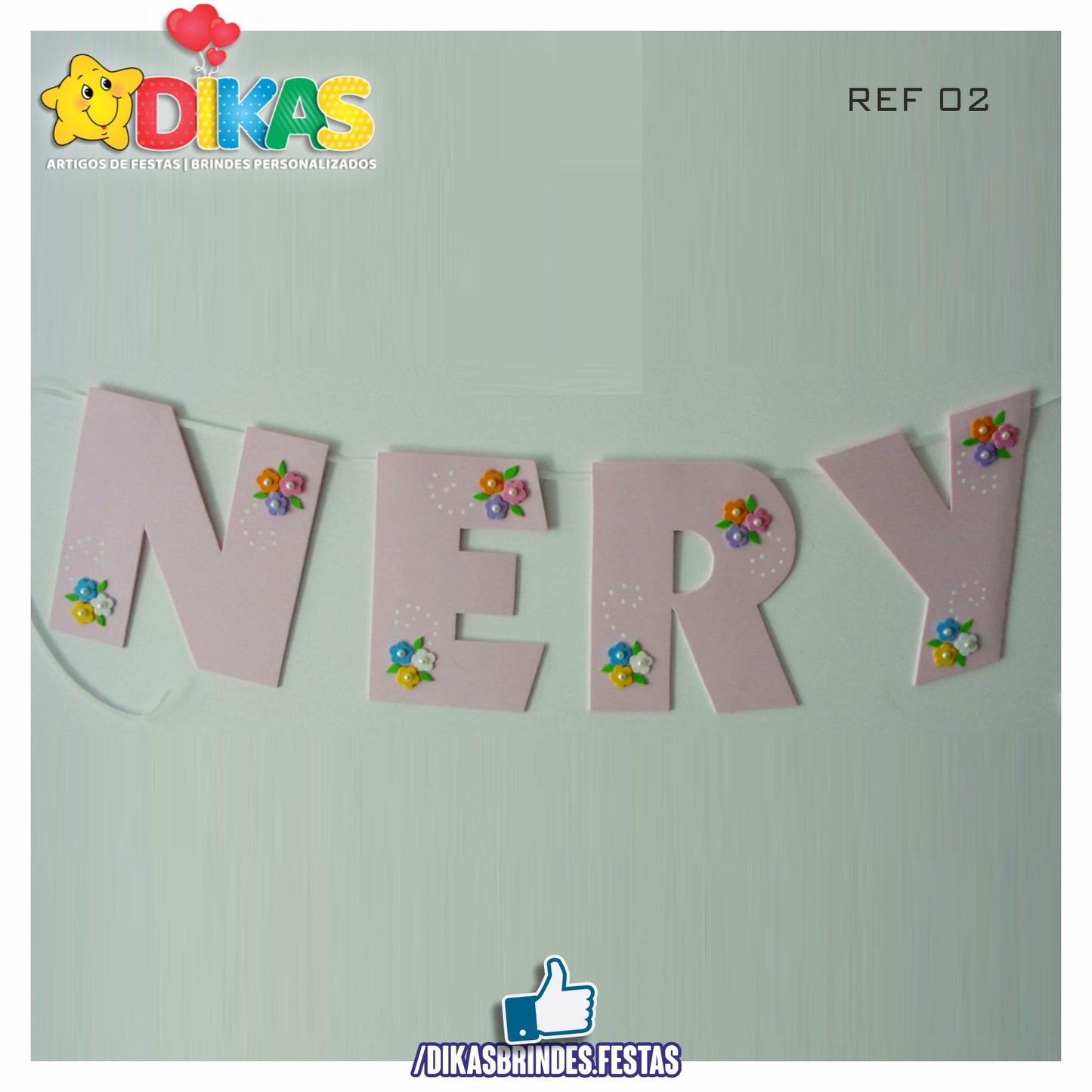 BANDEIROLAS TEMÁTICAS EM E.V.A - BEBÉ