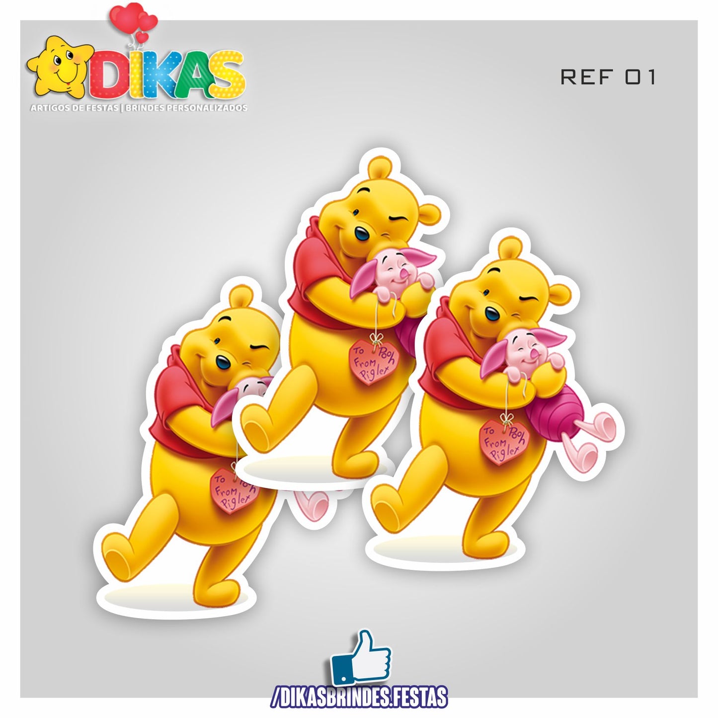 APLIQUES GRANDES - POOH