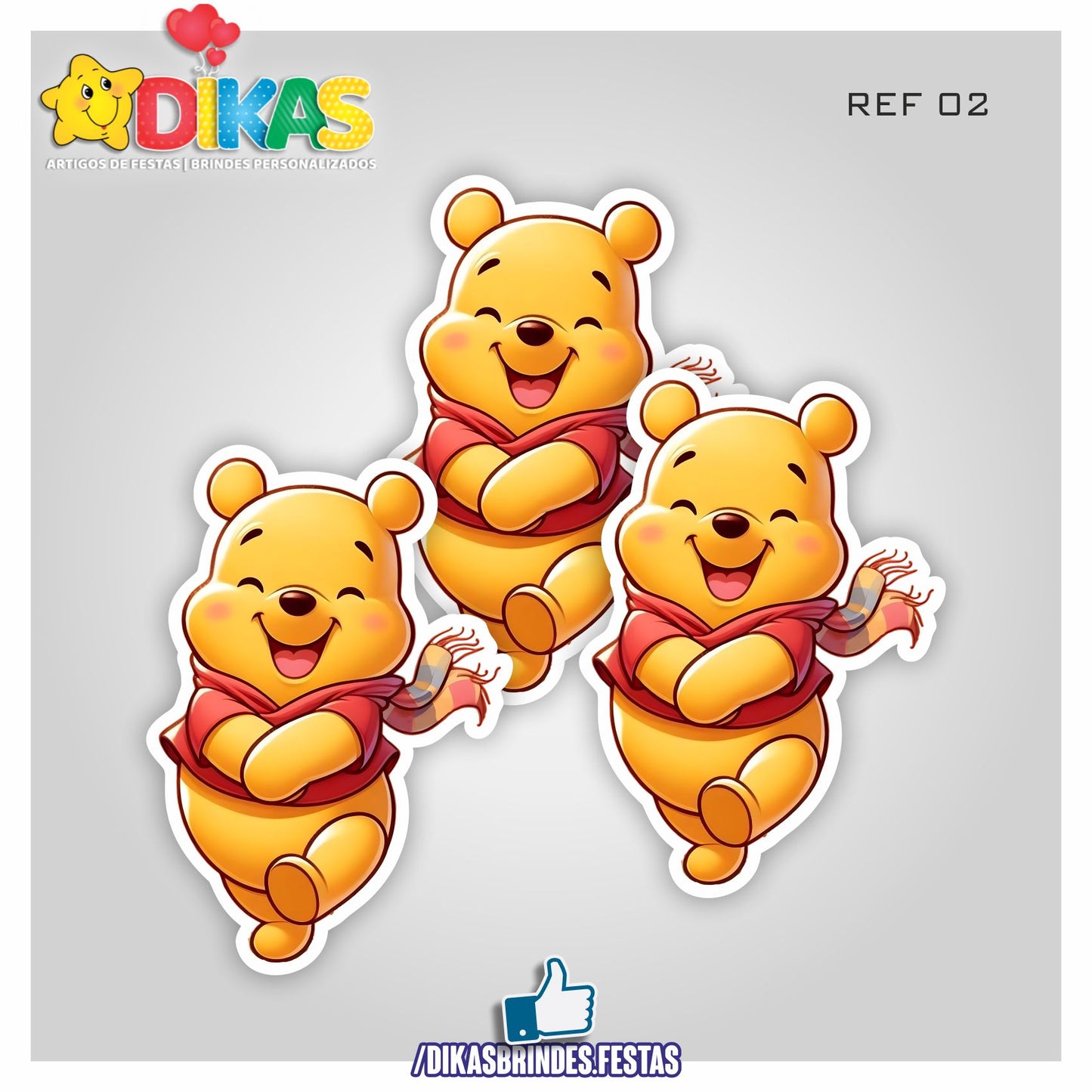 APLIQUES GRANDES - POOH