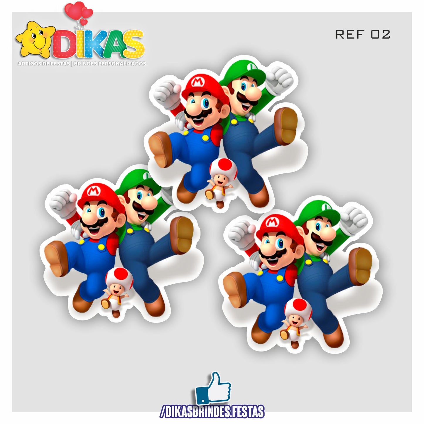 APLIQUES GRANDES - MARIO BROS