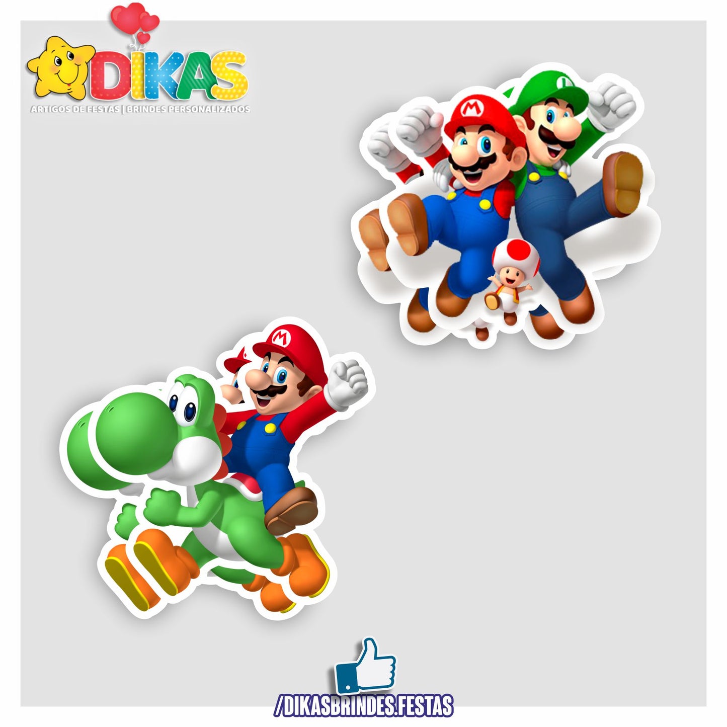 APLIQUES GRANDES - MARIO BROS