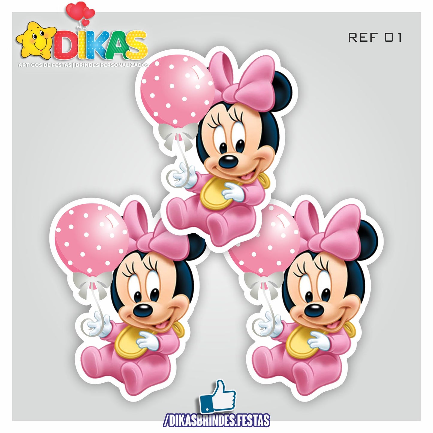 APLIQUES GRANDES - Minnie Baby