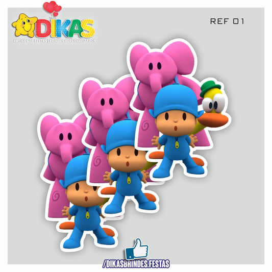 APLIQUES GRANDES - POCOYO