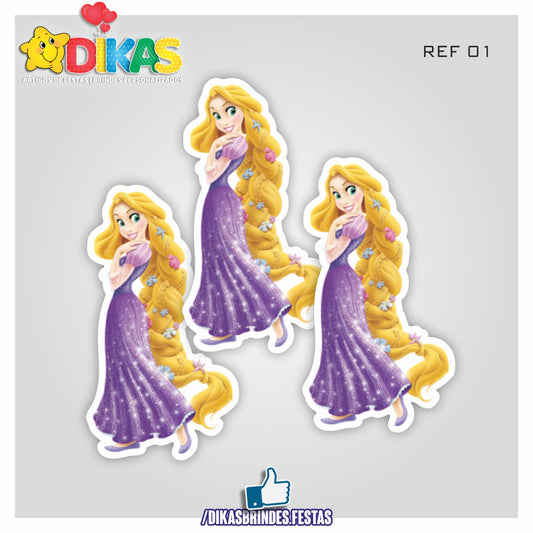 APLIQUES GRANDES - RAPUNZEL